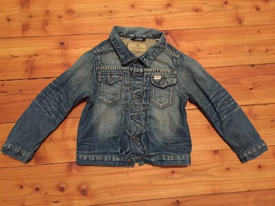 Scotch Shrunk Kinder Jeansjacke Gr. 104 schöne Denim Jacke