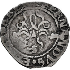 ☆ MEDIEVAL SPAIN • CATHOLIC KINGS ☆ ½ REAL • SEVILLA ☆ ISABELLA FERDINAND ☆C9134