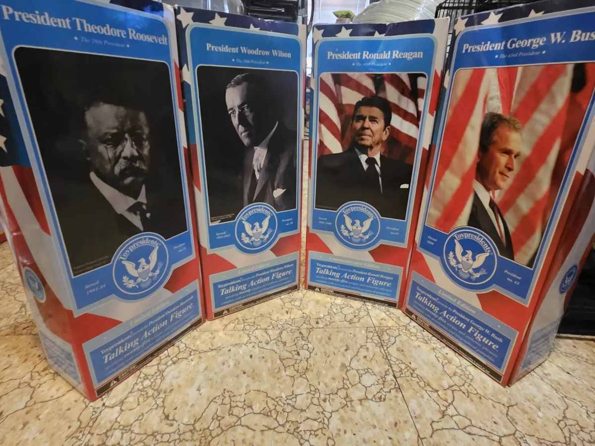 Talking president dolls deals