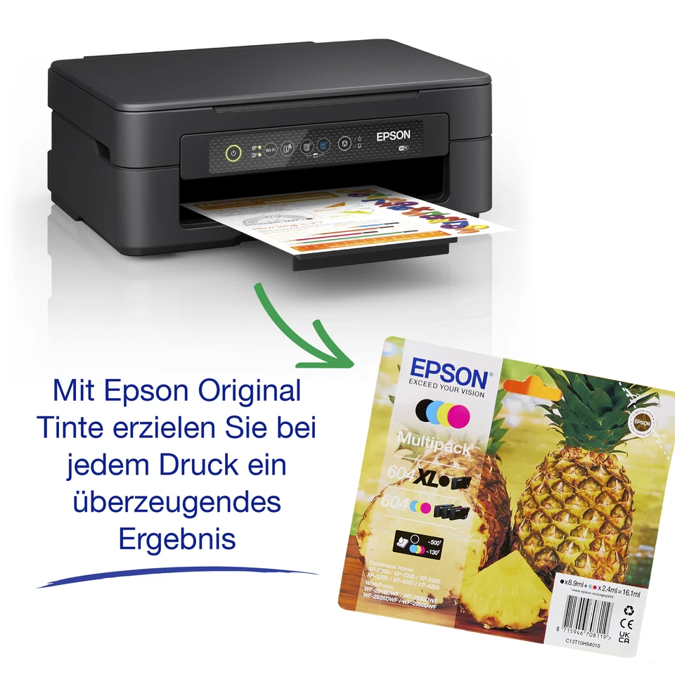 Epson Expression Home XP-2200 3-in-1-Multifunktionsdrucker, WLAN - Bild 4 von 4