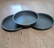 Cake Pan 9" Lot 3 Christmas Baking Cooking Grandma Core Cooking 