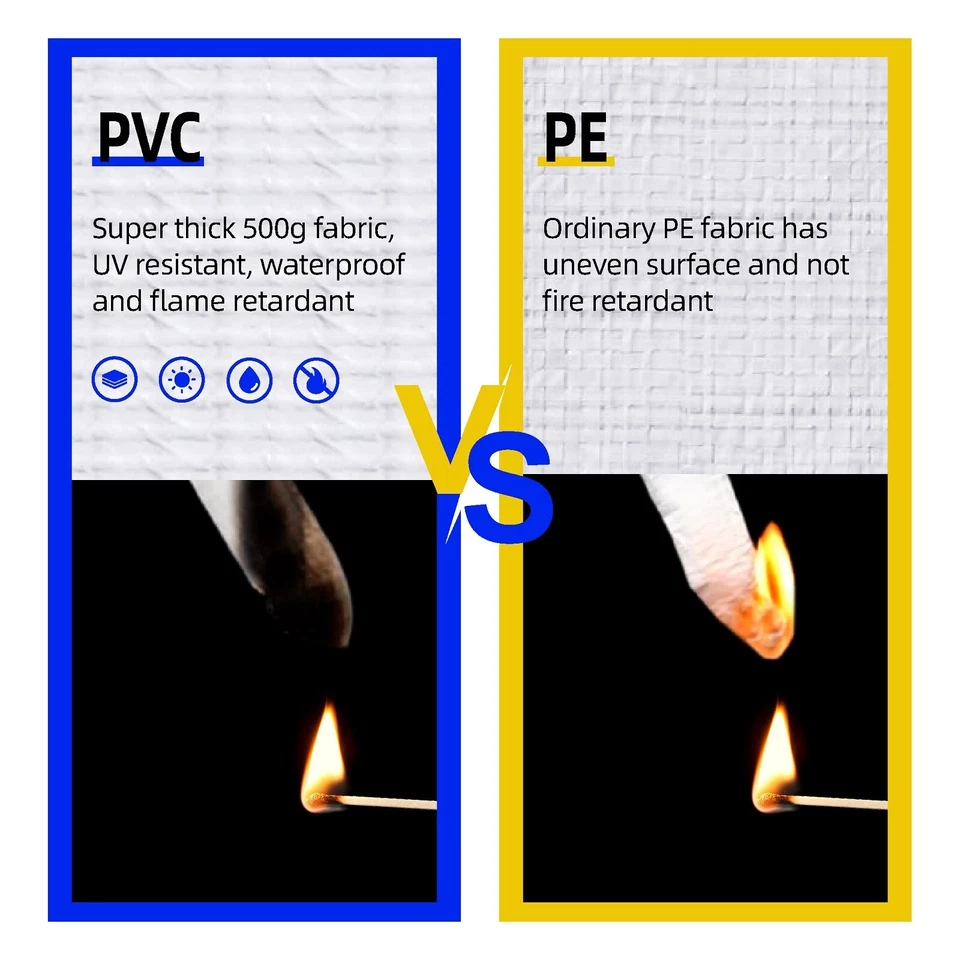 20x30, 20x40 Heavy Duty Party Event Tent Commercial Wedding Canopy w/ Sidewalls - Image 4 of 4