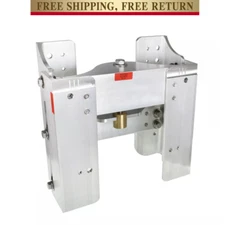 Aluminum 6'' Setback Adjustable Outboard Boat Jack Plate For JPL4500 Jack Plate