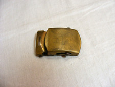 Vintage U.S. Military Solid Brass Belt Buckle 2 18-c