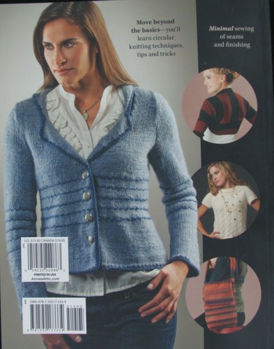 House of White Birches Simply Circular Knitting 10 knitting projects NEW - Picture 2 of 2