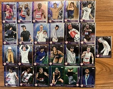 2024 Topps Chrome Olympic Hopefuls Lot - 25 Cards