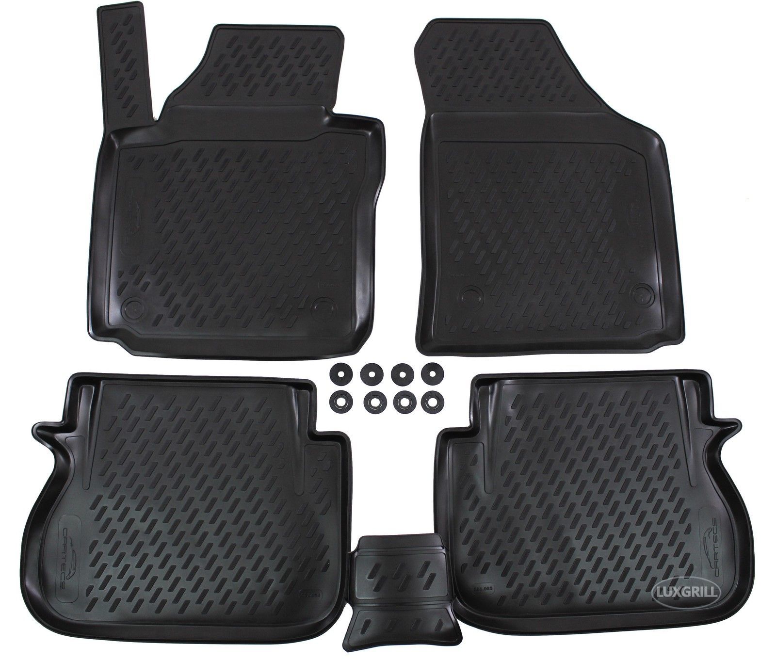 Tapis de sol caoutchouc VW Caddy idéal pour vos chantiers - 2