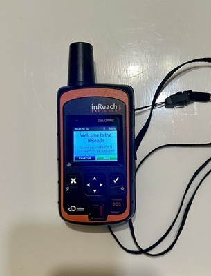 DeLorme inReach Explorer Handheld GPS Satellite Communicator Bluetooth; READ