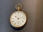 American Waltham Traveler Pocket Watch. Elgin Case
