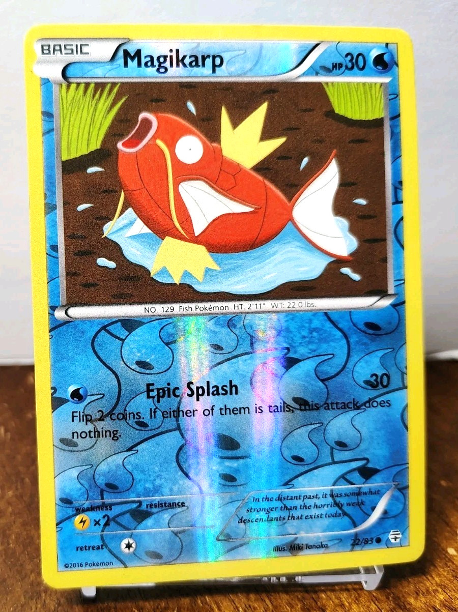 POKEMON MAGIKARP 22/83 REVERSE HOLO GENERATIONS LP