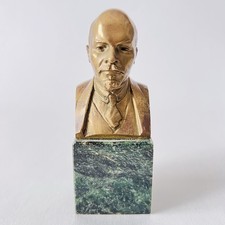 LENIN Bust Russian Revolution Leader Soviet Memorabilia Vintage USSR ск.Геоджиан