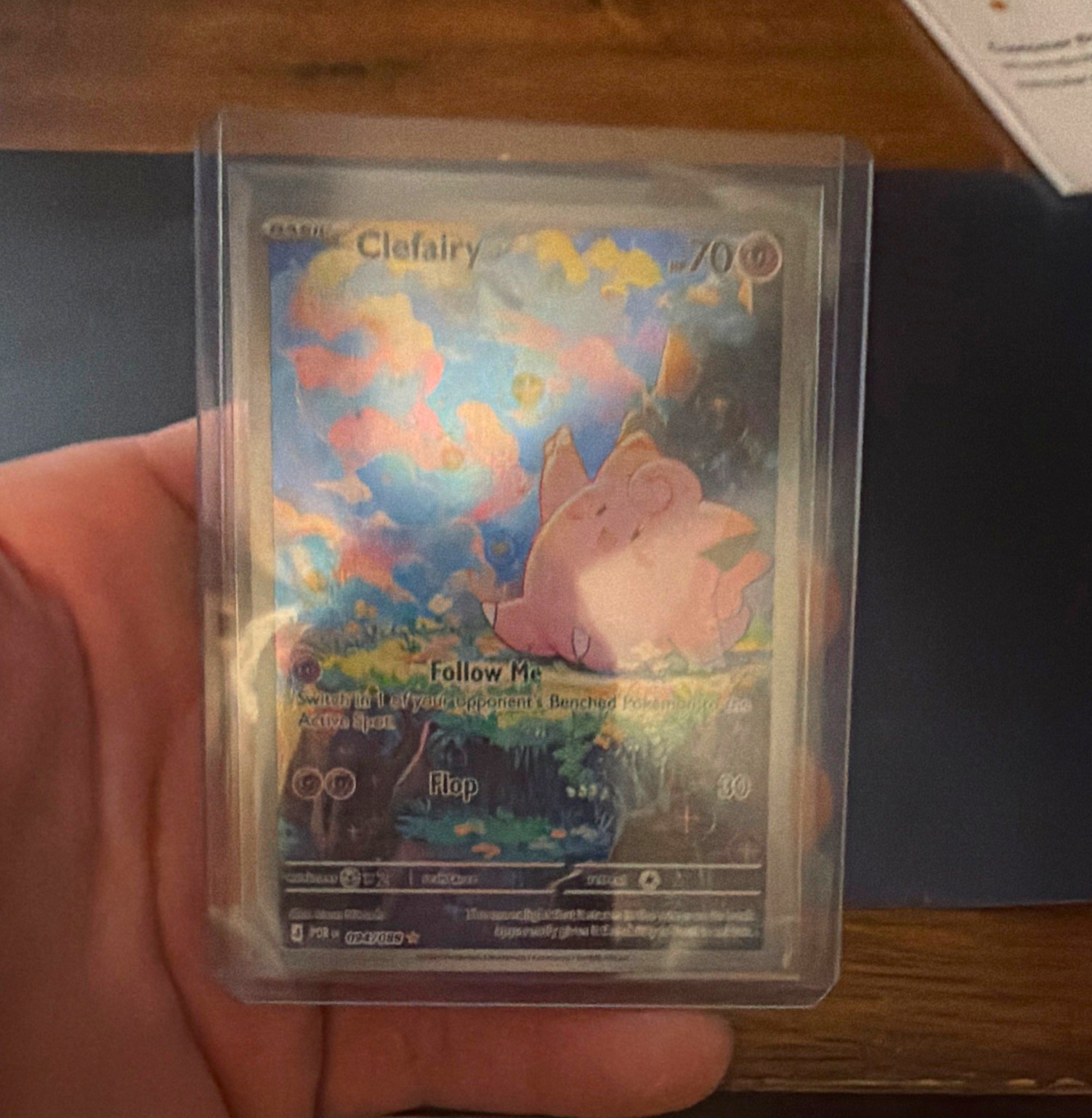 The Pokémon Company Clefairy 094/088 POR Rare Holo Full Art ENG