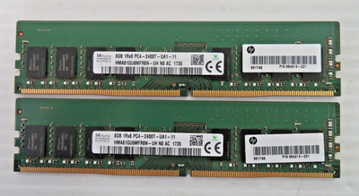 SK Hynix 16GB (2x8GB) PC4-2400T DDR4 Desktop Memory RAM Kit