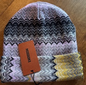 Missoni Sparkling Wool Blend Chevron Sparkling Threads Hat NeverUsedMade inItaly Missoni | Accessories | Missoni Sparkling Wool Blend Chevron  main image 4