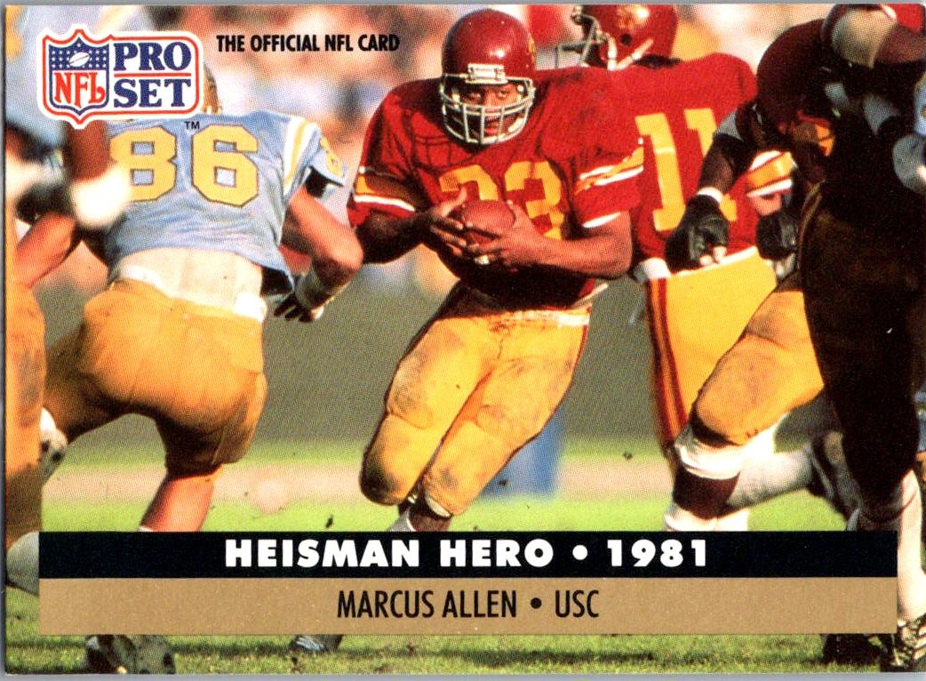 1991 Pro Set #45 Marcus Allen