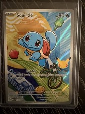 Pokemon Squirtle 039 First Partner Illustration Collection Black Star Promo