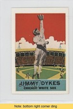 1977 Dover Classic Baseball Cards Reprints Jimmy Dykes (1933 DeLong) READ 0f8