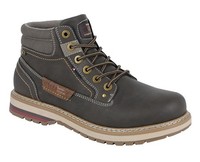 Route 21 Original Dark Brown Ankle Boots Nubuck Look Lace Up Mens UK 9 EU 43