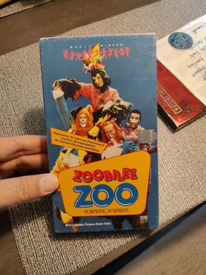Zoobilee Zoo - Surprise  Surprise VHS Tape 1987 Magic Window Rare Sealed 