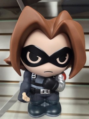 Marvel The Winter Soldier PVC Coin Bank Licensed Monogram 8''
