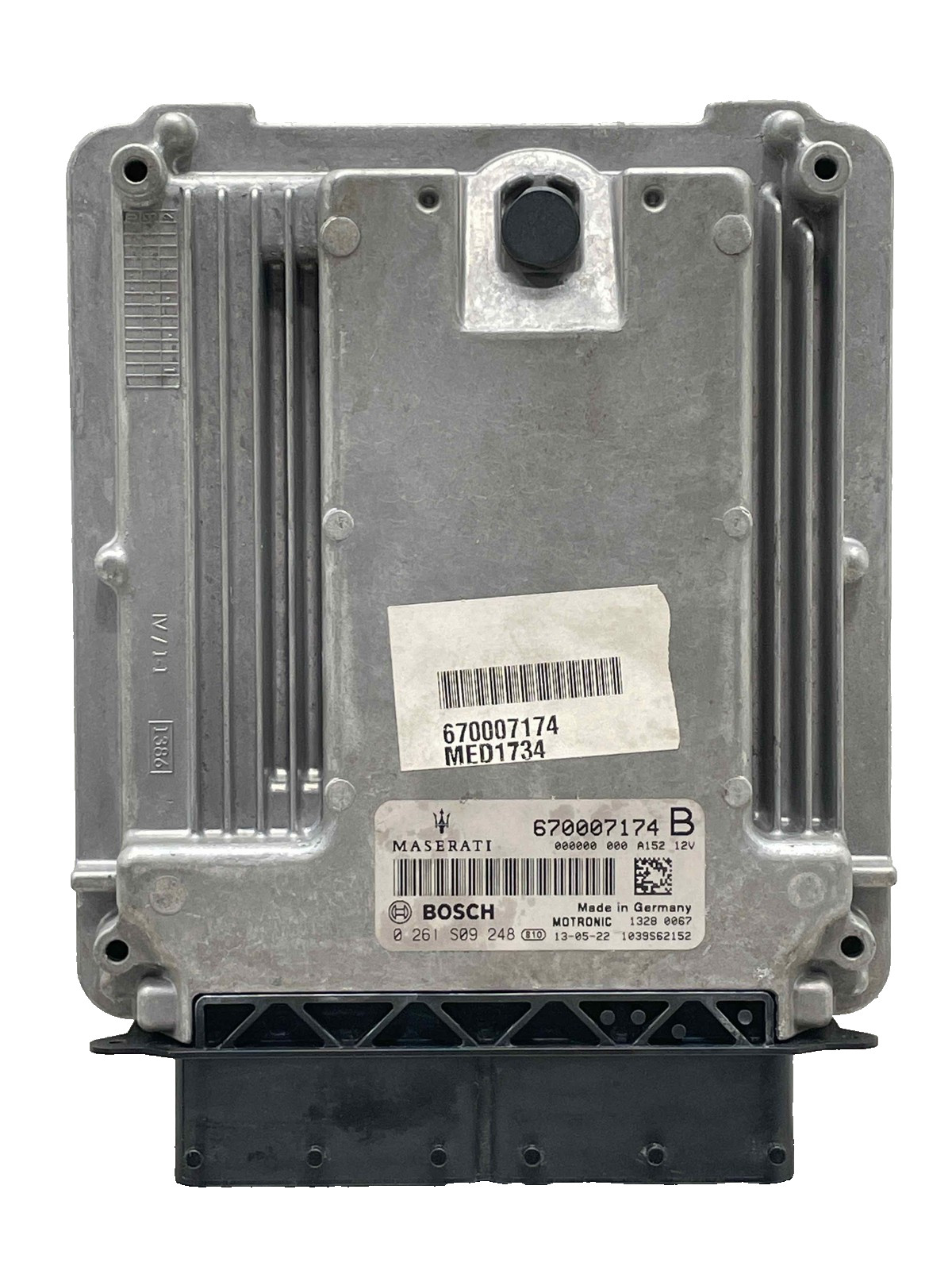 2014 Maserati Quattroporte Electronic Control Module 3.8L ECM ECU OEM 670007174B