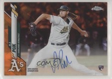 2020 Topps Chrome Sapphire Edition Rookie Orange 17/25 AJ Puk #CSA-AJP Auto 06z2