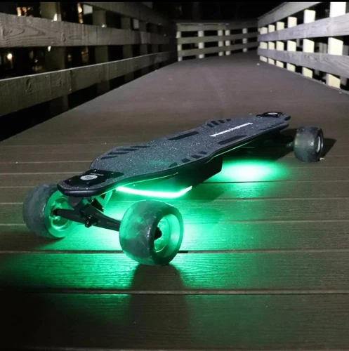 isinwheel V8 Electric Skateboard W/Portable Removable Battery & Remote Control