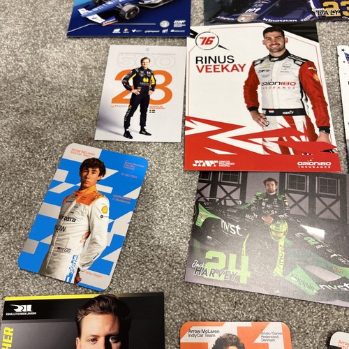 Lot 26 verschiedene 2026 Indy 500 Handzettel Postkarten - Bild 6 von 14
