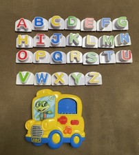 Leap Frog Fridge Phonics Magnetic Alphabet ABC School Bus  all 26 Letters works