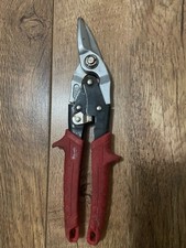 Metal Snips Left Cut 10in 260mm Heavy Duty Milwaukee 48224010