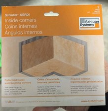    Schluter- KERDI KERECK/F12 Inside Corners 1pack-2 Pieces 