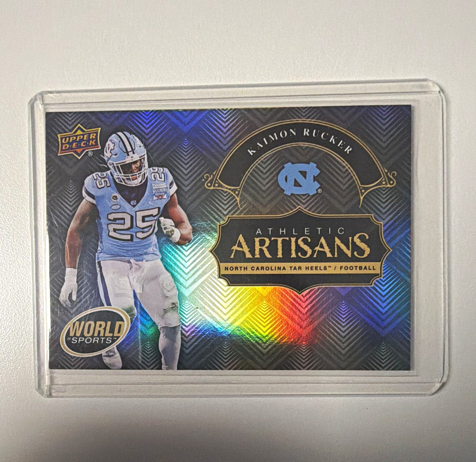 Upper Deck 2025 World of Sports Athletic Artisans Kaimon Rucker UNC #AA-KR