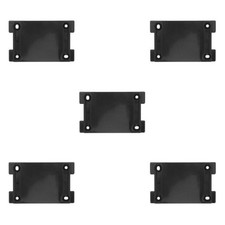  5er-Pack CD-Player-Wandhalterung: Platzsparende Wandhalterung für CD-Player in