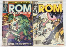 Marvel Comics Group 1981 2 issues ROM 16 & 18 Uncanny X-Men