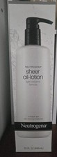 Neutrogena Body Sheer Oil Lotion For Dry Skin Light Sesame Formula 32 oz Jumbo