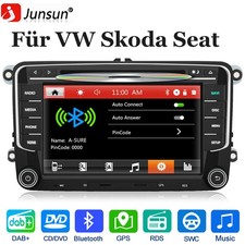DAB+ Autoradio CD DVD Bluetooth für VW Golf 5 6 PLUS Touran Passat B6/B7 Tiguan
