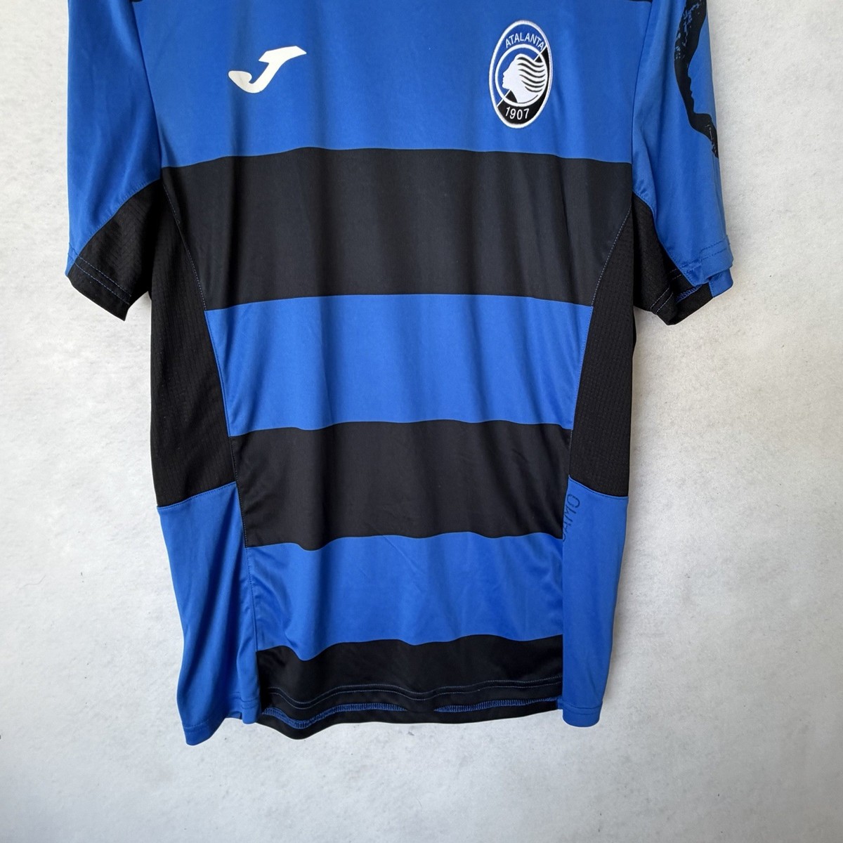 2019/20 Atalanta Home Jersey L (fitted) Joma Soccer Serie-A Kit | eBay