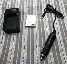 Premium Tech Battery and Digital Charger Fit Nikon ENEL 5 With Car Adapter