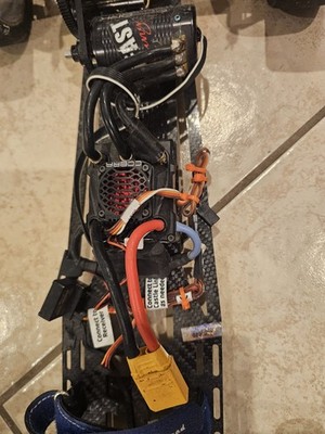 GHOST RC Fast 1/10 Electric On-Road RC Car Chassis Drivetrain w/ Motor ESC