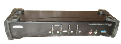 ATEN CS1924 4-Port USB 3.0 4K DisplayPort KVMP Switch| No Power Adapter