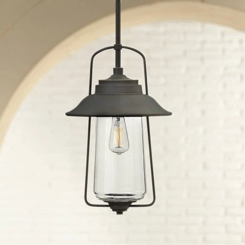 Hinkley Beldenplace 10" Wide Bronze Lantern Outdoor Hanging Light - Picture 1 of 7