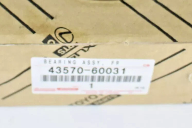 43570-60031 Lexus LX570 Toyota Land Cruiser 2008-21 Front Wheel Hub Bearing OEM - Изображение 2 из 2