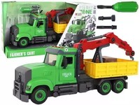 5905679074541 Pojazd Wywrotka DźWig Do SkręCania RozkręCania Leantoys