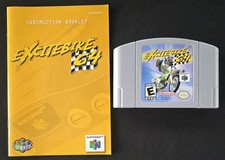 Excitebike 64 w/ Manual (Nintendo 64, N64) Authentic & Tested Cartridge