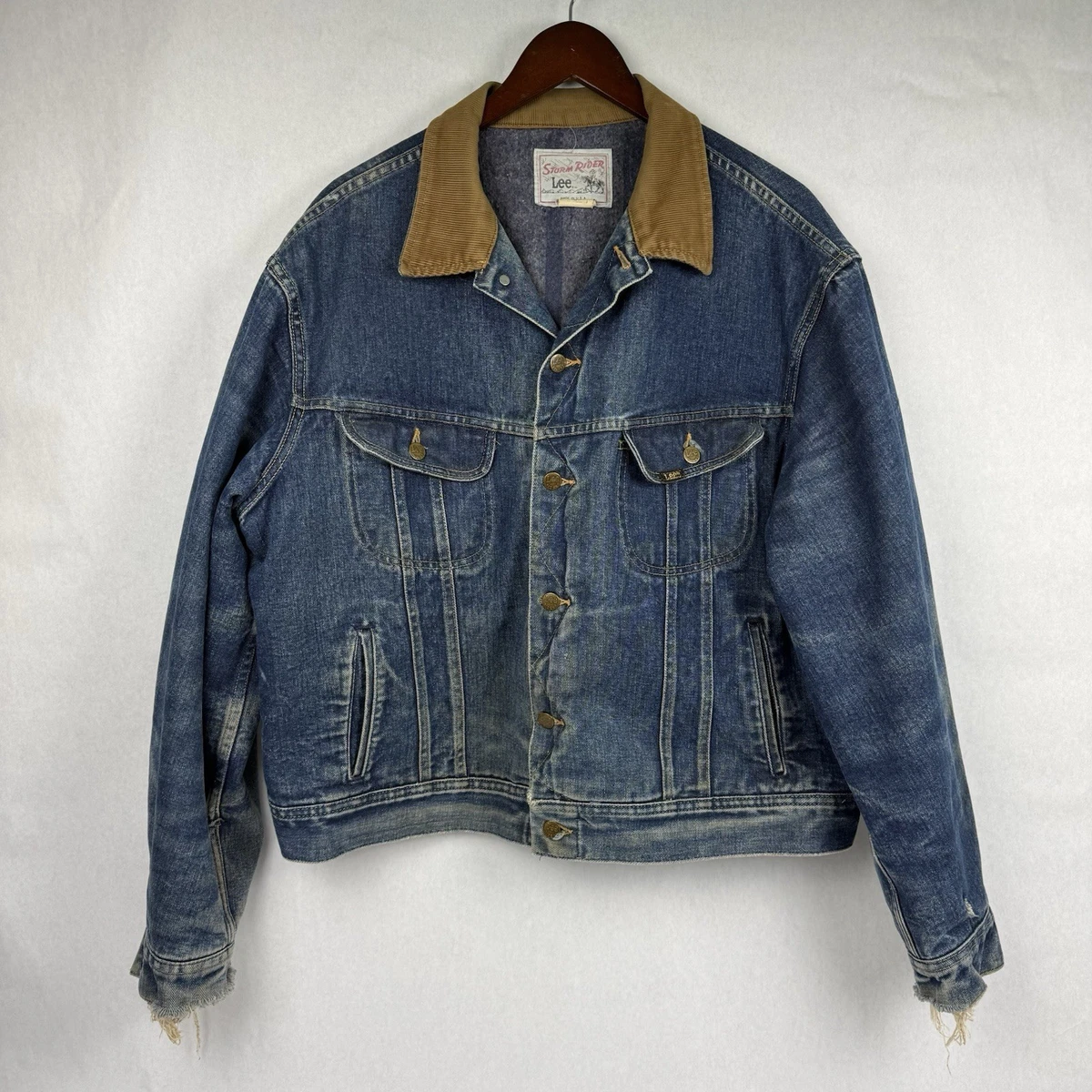 lee storm rider jean jacket products for sale | eBay
