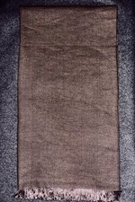 Restoration Hardware NEPALESE Yak Wool  Linen Throw/Blanket