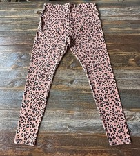 Wild Fable Women's High-Waisted Classic Leggings Brown Leopard Print Large