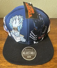 My Hero Academia League of Villians Snapback Anime Manga Baseball Cap Hat NWT
