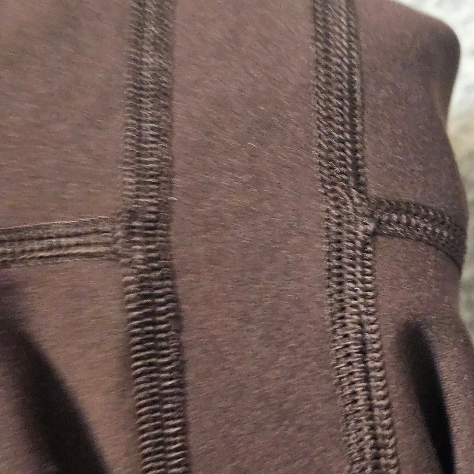 Lululemon Align High-Rise Pant 25" Shiny Sz 10 Radiate Foil French Press W5EB4S - Image 4 of 4