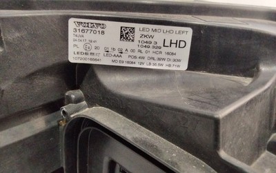 31677018 scheinwerfer links VOLVO V40 CROSS COUNTRY KINETIC 2012 1807654